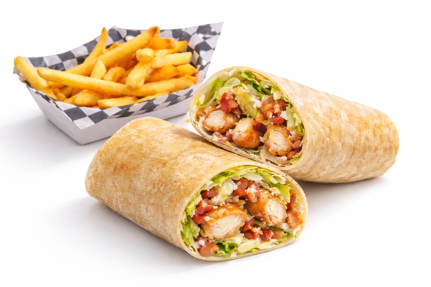 Wrap con papas - Super Wraps